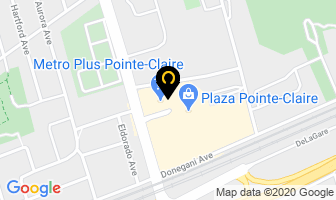 Plaza Dollar in Pointe-Claire map