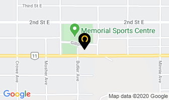 Plaza Lanes in Sparwood map