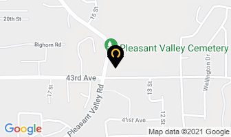 Pleasant Valley Funeral Home in Vernon map