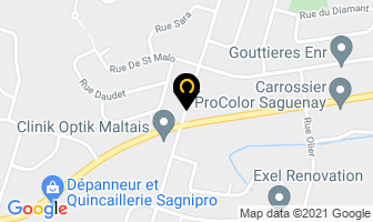 Plomberie Eau Saguenay in Guelph map