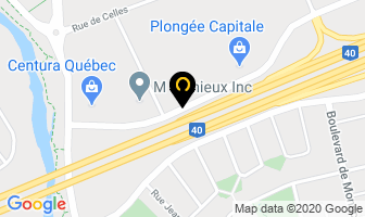 Plong&eacute;e Capitale in Ville de Québec map