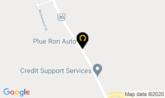 Plue Ron Auto in Brighton map