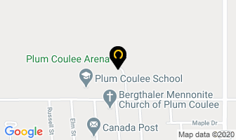 Plum Coulee Arena in Prince Albert map