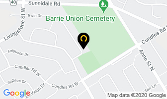 Plumberman Ltd in Barrie map
