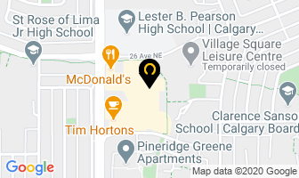 Plus Loonie in Calgary map