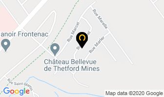 Plus Vert Enr in Thetford Mines map