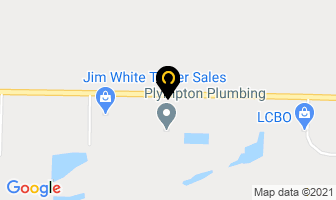 Plympton Plumbing in Winnipeg map