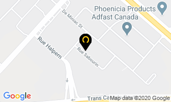 Pneubec Inc in Brantford map