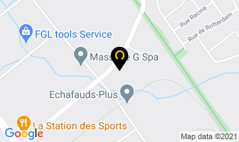 Pneus Inter-Quebec in Beauharnois map