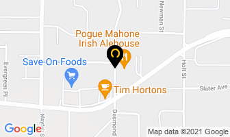 Pogue Mahon Irish Alehouseopen Office in Kamloops map