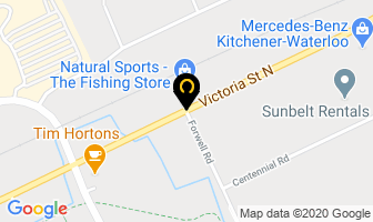 Poi Ticket Defence in Kitchener map