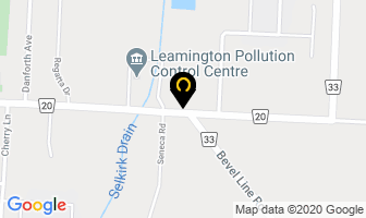 Point Pelee Fish in Leamington map