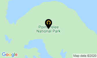 Point Pelee National Park in Leamington map