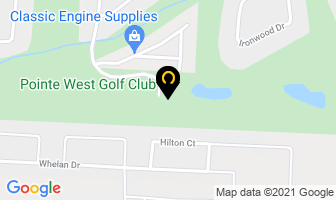 Pointe West Golf Club in Dollard-des-Ormeaux map