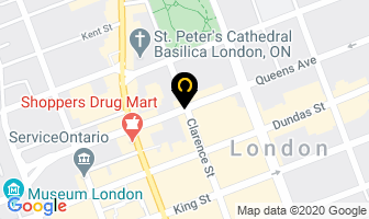 Pointts Traffic Ticket Specialists in London map