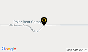 Polar Bear Camp in Cochrane map