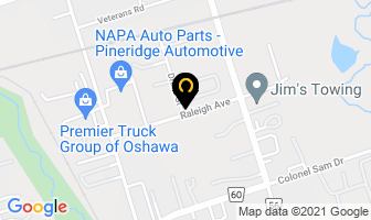 Polar Rubber Products in Oshawa map