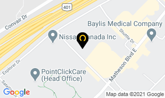 Polaris Realty in Mississauga map