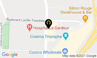 Polyclinique De L'oreille in Terrace map