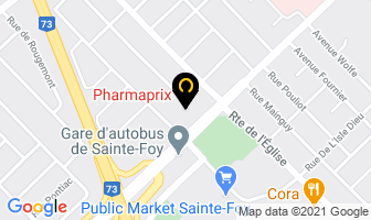 Polyclinique De L'oreille in Ville de Québec map