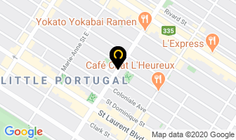 Polyclinique Somana in Montreal map