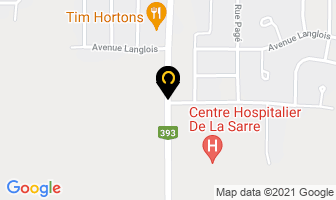 Polyclinique Wabakinmedecins in La Sarre map