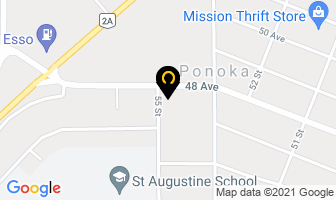 Ponoka Car Wash in Midland map