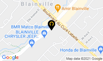 Pop Shoes in Blainville map