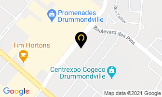 Pop Shoes in Drummondville map