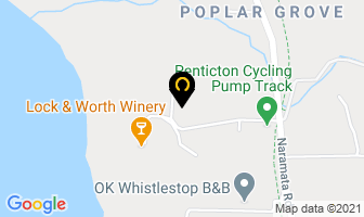 Poplar Grove Cheese in Penticton map