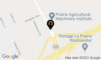 Poplar Point Colony Garage in Saint-Pascal map