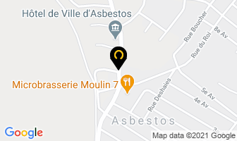 Popote Roulante in Asbestos map