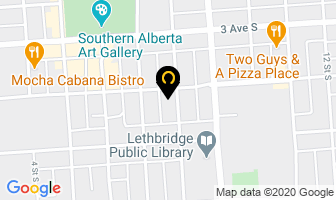 Popovitch David A Law Office in Lethbridge map