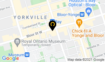 Porsche Design in Toronto map