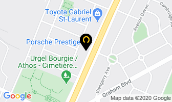 Porsche Prestige in Montreal map
