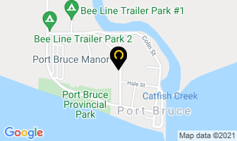 Port Bruce Manor in Aylmer map