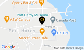 Port Hardy Museum in Port Hardy map