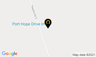 Port Hope Drive In in Cobourg map