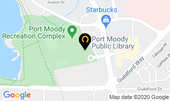 Port Moody Public Library in Port Moody map