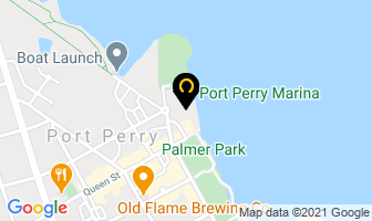 Port Perry Marina in Drummondville map