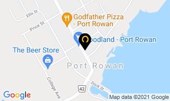 Port Rowan Thrift Shoppe in Norfolk County map