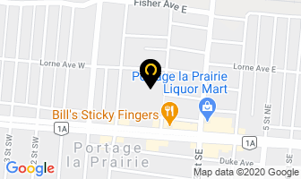 Portage La Prairie Regional Library in Saint-Pascal map