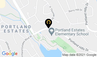 Portland Estates Elementary in Dartmouth map