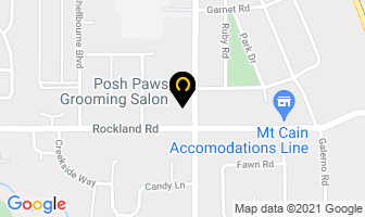 Posh Paws Grooming Salon in Gracefield map