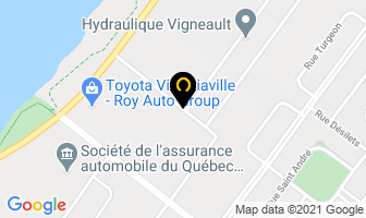 Posi-Plus Technologie in Victoriaville map