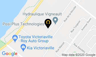 Posi-Plus Technologies Inc in Victoriaville map