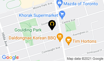 Posi-Trak Coaching & Training in North York map