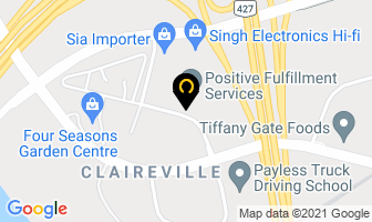 Positive Fulfillment Services Ltd in Orillia map