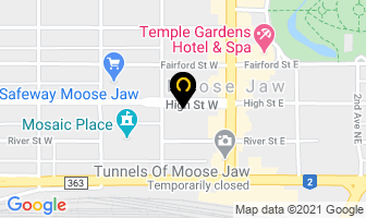 Post Horizon Booksellers in Moose Jaw map