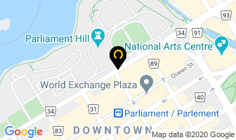 Postmedia News in Ottawa map